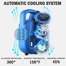 Load image into Gallery viewer, Valwix 20PSI High Pressure SUP Air Pump The Whale - Dual Stage Inflation/Deflation Electric Pump, Auto Cooling for Inflatable Stand Up Paddle Boards