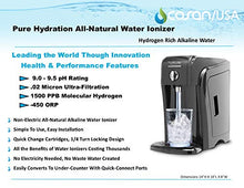 Load image into Gallery viewer, Pure Hydration Alkaline Water Machine | Alkaline Water at Home for Only $.07 per Liter | Ideal pH & Loaded with Antioxidants | Ultra Filtration Removes 99.9% of Over 220 Water Contaminants