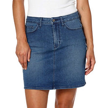Load image into Gallery viewer, Calvin Klein Women's Denim Mini Jean Skirt (Moonlight Dusk, 6)