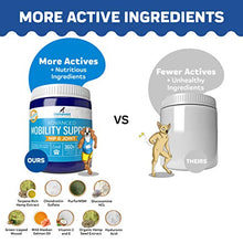 Load image into Gallery viewer, Innovet Pet Advanced Mobility Chews For Dogs – (90 Chews) Dog Treats, Hip & Joint Supplement With MSM, Green Lipped Mussel, Vitamin C & E, Glucosamine for Dogs, Organic Terpene Extract Boosts Immunity