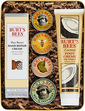 Load image into Gallery viewer, Burt's Bees Classics Gift Set, 6 Products in Giftable Tin – Cuticle Cream, Hand Salve, Lip Balm, Res-Q Ointment, Hand Repair Cream and Foot Cream