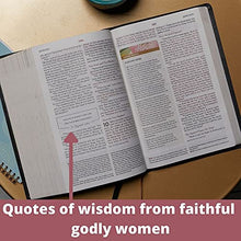 Load image into Gallery viewer, The NKJV, Woman's Study Bible, Leathersoft, Blue, Red Letter, Full-Color Edition: Receiving God's Truth for Balance, Hope, and Transformation