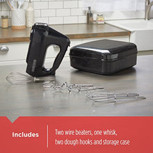 Load image into Gallery viewer, BLACK+DECKER 6-Speed Hand Mixer with 5 Attachments & Storage Case, MX3200B