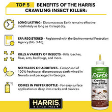 Load image into Gallery viewer, Harris Diatomaceous Earth Crawling Insect Killer, 8oz