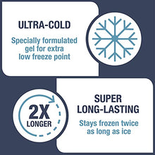 Load image into Gallery viewer, CleverMade Reusable Ice Pack - Long Lasting Cold Freezer Packs for Insulated Coolers & Lunch Bags - Add Water & Freeze - Clever Ice - No Ice Needed - Size Small - Set of 5