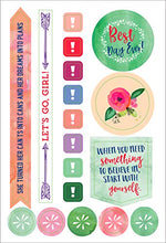 Load image into Gallery viewer, Essential Weekly Planner Stickers - She Believed She Could (Set of 160 Stickers)