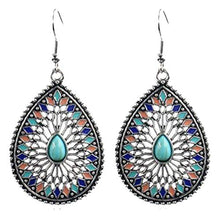 Load image into Gallery viewer, Beads Dangle Earrings for Women Drop Earring Handmade Bohemian Teardrop Earrings