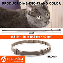 Load image into Gallery viewer, Rolf Club 3D Flea & Worm Collar for Cats and Small Dogs - Flea Control and Tick Treatment - Better Than Oral Flea Control - Cat Worm Prevention for Tapeworms