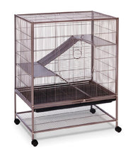 Load image into Gallery viewer, Prevue Rat and Chinchilla Cage 495 Earthtone Dusted Rose, 31 x 20.5 x 40 IN