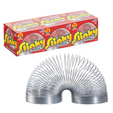 Load image into Gallery viewer, The Original Slinky Walking Spring Toy, 3-Pack Metal Slinky, Fidget Toys, Party Favors and Gifts, Toys for 3 Year Old Girls and Boys, by Just Play