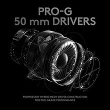 Load image into Gallery viewer, Logitech G PRO X Gaming Headset (2nd Generation) with Blue Voice, DTS Headphone 7.1 and 50 mm PRO-G Drivers, for PC, Xbox One, Xbox Series X|S,PS5,PS4, Nintendo Switch, Black (Renewed)