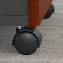 Load image into Gallery viewer, Bush Business Furniture Series C Right Handed L Shaped Desk with Mobile File Cabinet in Hansen Cherry