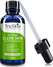 Load image into Gallery viewer, TruSkin Tea Tree Clear Skin Serum with Vitamin C, Salicylic Acid & Retinol, 1fl oz