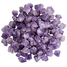 Load image into Gallery viewer, SUNYIK Natural Amethyst Rough Stone, Irregular Raw Crystal Point Loose Gemstone for Healing Reiki Jewelry Making Decoration 0.7”-1.5” 1lb (About 460grams)