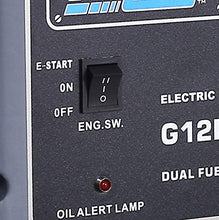 Load image into Gallery viewer, Pulsar G12KBN-SG Heavy Duty Portable Dual Fuel Generator - 9500 Rated Watts & 12000 Peak Watts - Gas & LPG - Electric Start - Transfer Switch & RV Ready - CARB Compliant