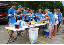 Load image into Gallery viewer, Trash-Ease-Table - The Portable Trash Bag Holder-for Indoor/Outdoor Camping, Tailgating, Picnics, Parties, Crafting, Scrapbooking,13 Gallon Garbage Bag Size, NO Tools Needed (Black)