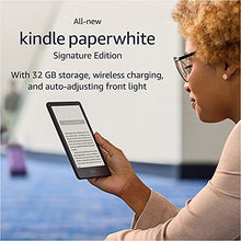 Load image into Gallery viewer, Introducing Kindle Paperwhite Signature Edition (32 GB) – With a 6.8" display, wireless charging, and auto-adjusting front light – Without Ads