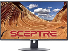 Load image into Gallery viewer, Sceptre 24" Professional Thin 75Hz 1080p LED Monitor 2x HDMI VGA Build-in Speakers, Machine Black (E248W-19203R Series)