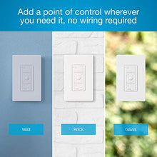 Load image into Gallery viewer, Lutron 3-Button with Raise/Lower Pico Remote for Caseta Wireless Smart Lighting Dimmer Switch, PJ2-3BRL-WH-L01R, White