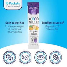 Load image into Gallery viewer, Moonstone Nutrition | Hydration Powder Packets and Supplement for Kidney Support, Function and Protection | 15 Pack, Tropical
