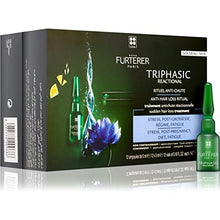 Load image into Gallery viewer, Rene Furterer Triphasic Reactional Concentrated Serum, Sudden Thinning Hair, Drug Free 12 ct.
