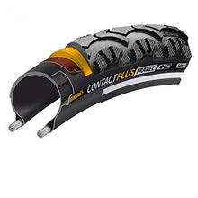 Load image into Gallery viewer, Continental Country Plus Travel ETRTO (50-559) 26 x 2.0 Reflex Bike Tires, Black