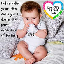 Load image into Gallery viewer, Teething Mittens for Babies with Baby Food Feeder Pacifier | Teether Set Perfect to Soothe Tender Gums | Fruit Feeder Pacifiers Safe Way to Introduce Solid Foods | Ideal Teething & First Baby Feeding