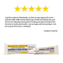Load image into Gallery viewer, Doctor Butler's Hemorrhoid & Fissure Ointment - Hemorrhoid Treatment with Lidocaine, Aloe Vera, Amino Acids, Essential Oils, Fast Acting Hemorrhoid Cream for Itching, Swelling and Maximum Pain Relief