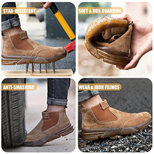 Load image into Gallery viewer, ARCHINSERT Work Safety Shoes for Men Women Puncture Proof Comfortable Abrasion Resistance Industrial and Construction Shoes