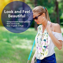 Load image into Gallery viewer, Pobi Baby Premium Multi-Use Cover - Nursing Cover, Baby Car Seat Covers, Shopping Cart, High Chair, and Breastfeeding Cover - Ultra-Soft, Stretchy, and Versatile Floral Scarf for Baby and Mom (Allure)