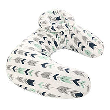 Load image into Gallery viewer, Borje New Design 45°Angle Newborn Breastfeeding Adjustable Pillow for Babies Nursing Baby Lounger (Arrows)