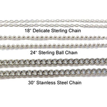 Load image into Gallery viewer, Sterling Silver St Dymphna Medal - Patron of Mental Health & Against Anxiety - Antique Replica