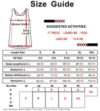 Load image into Gallery viewer, icyzone Yoga Tops Workouts Clothes Activewear Built in Bra Tank Tops for Women (Navy Camo, Large)
