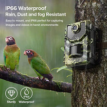 Load image into Gallery viewer, 1520P 20MP Trail Camera, Hunting Camera with 120°Wide-Angle Motion Latest Sensor View 0.2s Trigger Time Trail Game Camera with 940nm No Glow and IP66 Waterproof 2.4” LCD 48pcs for Wildlife Monitoring