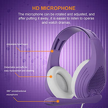Load image into Gallery viewer, Anivia Over Ear Headset with Microphone, Stereo Sound Wired Headphones for Women and Girls, Noise Cancelling Headset with Mic 3.5MM Jack for PC/Tablet/Gaming/Kindle/School/Travel/Online Learning