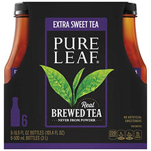 Load image into Gallery viewer, Pure Leaf Extra sweet Iced Tea, 16.9 Fluid Ounce (Pack of 6)