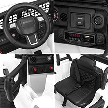 Load image into Gallery viewer, Best Choice Products 12V Kids Ride On Truck Car w/Parent Remote Control, Spring Suspension, LED Lights, AUX Port - White