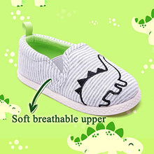 Load image into Gallery viewer, Ataiwee Baby Boy Girl Shoes, Toddler Infant First-Walking Sneakers, No-Slip Soft Sole Slip-on Cotton Canvas Shoes. (2006003,LN/DS,3)