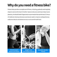 Load image into Gallery viewer, Ship from USA, Indoor Cycling Bike Stationary - Cycle Bike with Comfortable Seat Cushion - Health & Fitness Indoor Cycling Bike -Dual Felt Pad Resistance with Caged Pedals - Adjustable Seat (A)