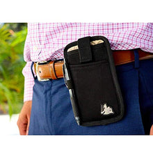 Load image into Gallery viewer, DefenderShield Universal EMF & 5G Radiation Protection Pouch for Smartphones, Cell Phones and Other Electronic Devices (Medium w/Flap)