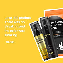 Load image into Gallery viewer, b.tan Besties Self Tanner Bundle | Tanned AF Self Tan Mousse for the Fastest, Darkest Tan with B.tan Forever + Ever for an Ultra Long Lasting Tan Plus Self Tanning Mitt | Try Our Bestsellers & Save