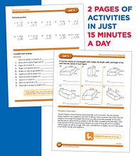 Load image into Gallery viewer, Summer Bridge Activities 5-6 Grade Workbooks, Math, Reading Comprehension, Writing, Science, Social Studies, Summer Learning 6th Grade Workbooks All Subjects With Flash Cards (160 pgs)