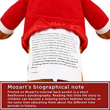 Load image into Gallery viewer, Vosego Amadeus Mozart Virtuoso Bear | 40 mins Classical Music for Babies | 15″ Award Winning Musical Soft Toy | Educational Toy for Infants Kids Adults