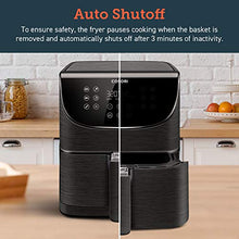 Load image into Gallery viewer, COSORI Air Fryer Max XL(100 Recipes) Electric Hot Oven Oilless Cooker LED Touch Digital Screen with 11 Presets, Preheat& Shake Reminder, Nonstick Basket, 1700W, 5.8 QT-Black