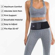 Load image into Gallery viewer, Posture Magic Sacroiliac SI Joint Support Belt for Women and Men - Reduce Sciatic, Pelvic, Lower Back and Leg Pain - Stabilize SI Joint (Regular (Hip Size 30-45"))