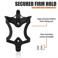 Load image into Gallery viewer, Ibera Bicycle Lightweight Aluminum Water Bottle Cage (Black/Pair)