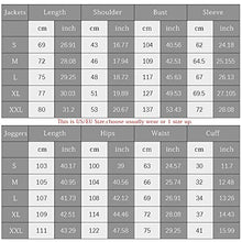 Load image into Gallery viewer, MANTORS Men's Casual Tracksuit Full Zip Athletic Jogging Gym Sweat Suits 78BLack-M