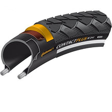 Load image into Gallery viewer, Continental Contact Plus ETRTO (37-622) 700 x 37 Reflex Bike Tires, Black