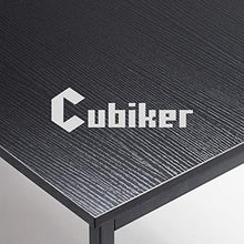 Load image into Gallery viewer, Cubiker Computer Desk 47" Home Office Writing Study Desk, Modern Simple Style Laptop Table with Storage Bag, Black