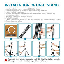 Load image into Gallery viewer, Neewer Ring Light Kit:18"/48cm Outer 55W 5500K Dimmable LED Ring Light, Light Stand, Carrying Bag for Camera,Smartphone,YouTube,TikTok,Self-Portrait Shooting, Black, Model:10088612